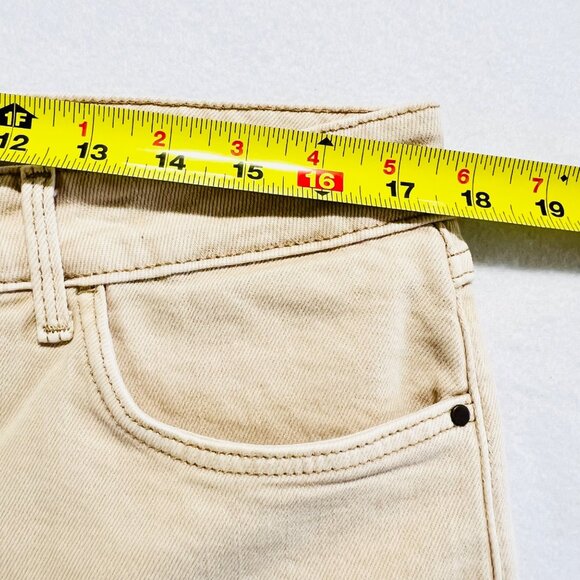 Wrangler Women's Loose Fit Straight Stretch Mid Rise Tan Denim Jeans Size 32 NWT - Picture 8 of 11